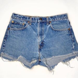 Recycled Levi Denim Shorts